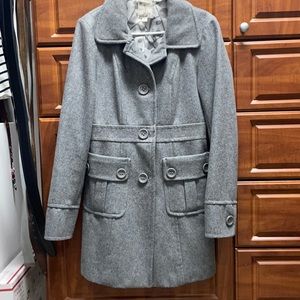 Tulle gray coat